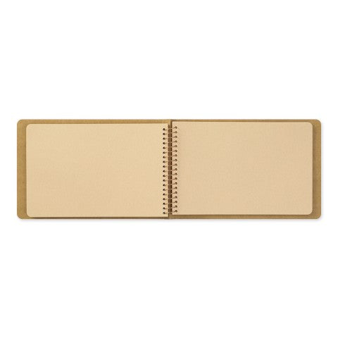 TRC Spiral Ring Notebook - B6, Blank DW Kraft Paper