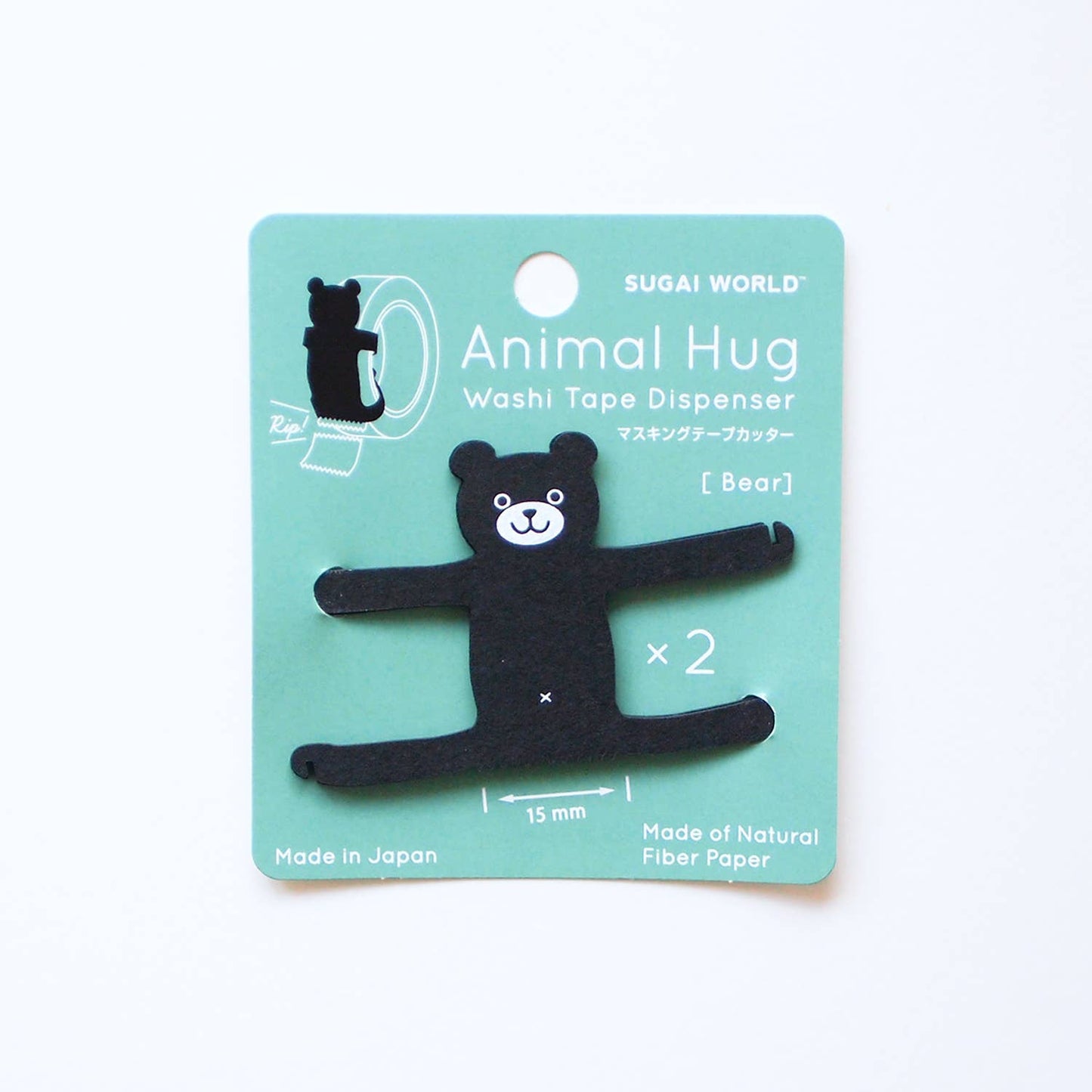 SUGAI WORLD - Animal Hug Washi Tape Dispenser