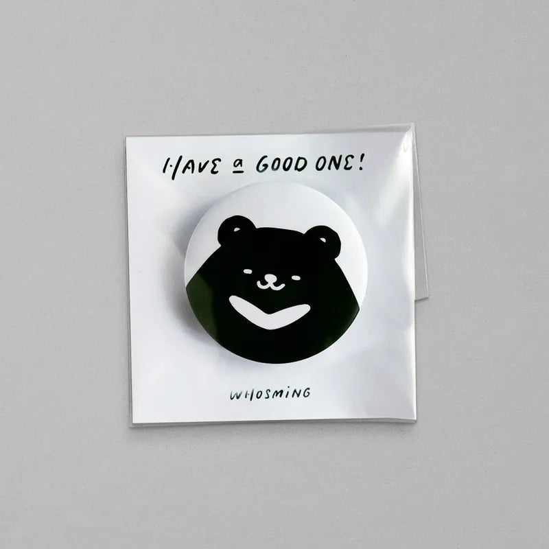 WHOSMiNG Enamel Pin - Have A Good One Series - Bear
