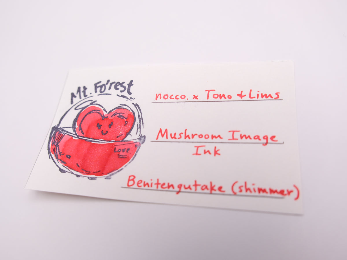nocco. x Tono & Lims - Mushroom Image Ink - Benitengutake (Shimmer)