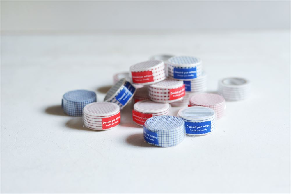 Classiky x mitsou - Polka Dot Washi Tape - Blue