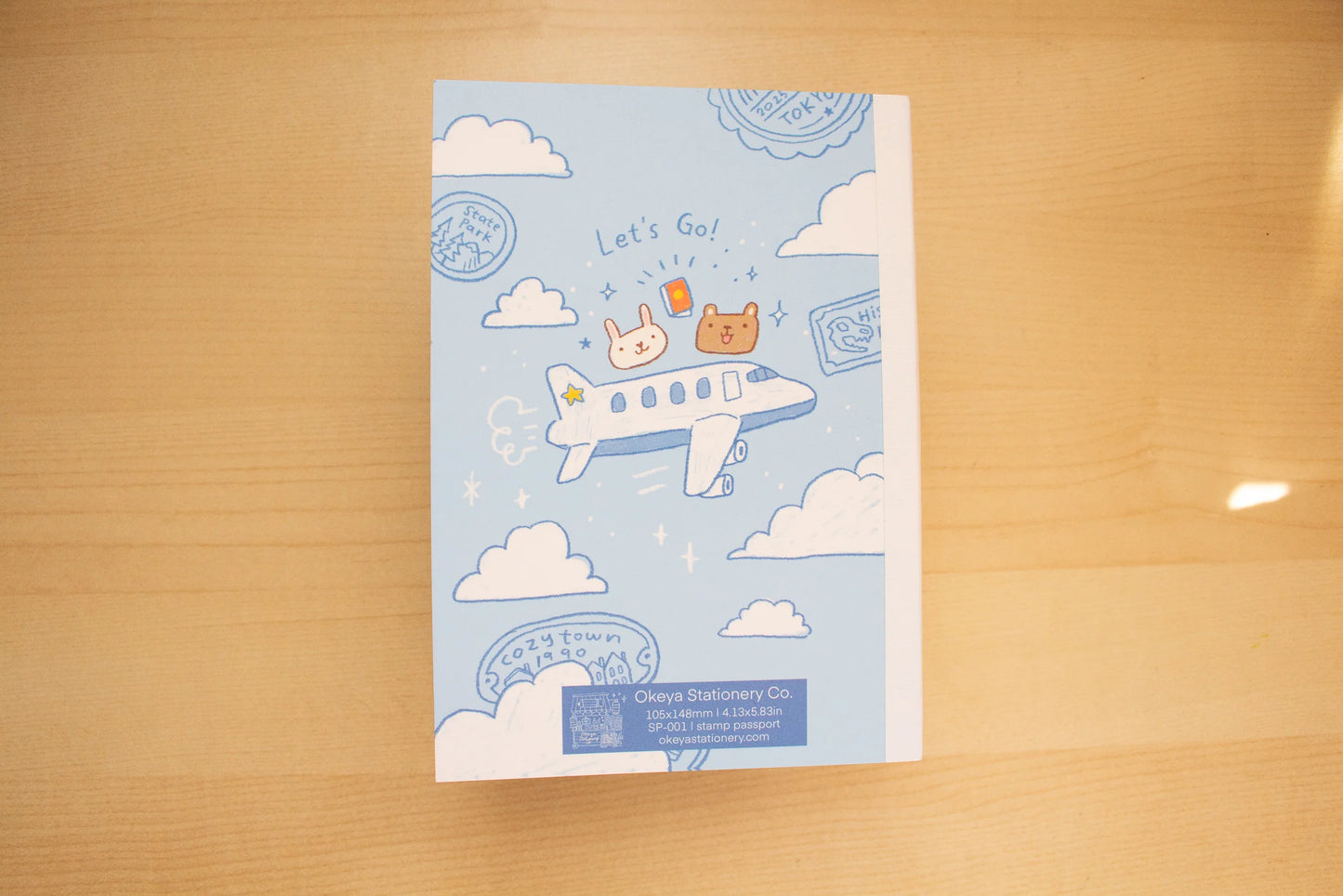 Okeya Stationery Co. - Stamp Passport Notebook