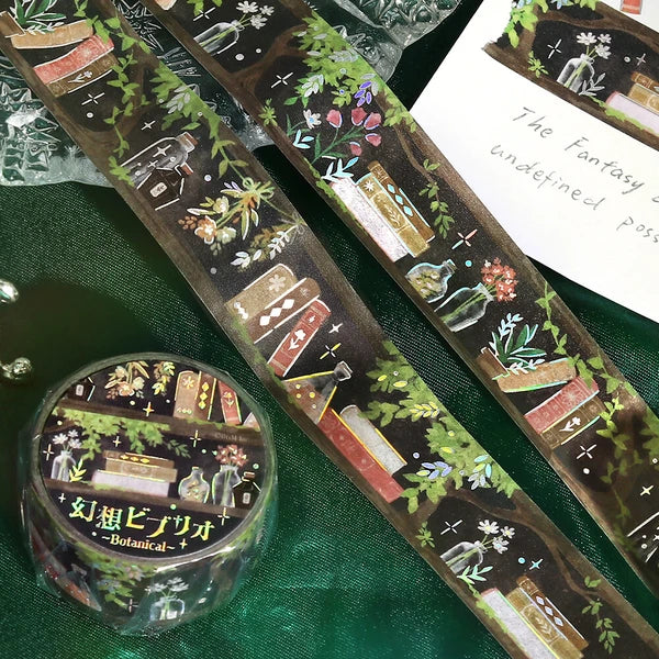 BGM Foil Washi Tape - Fantasy Vibrio Series - Botanical