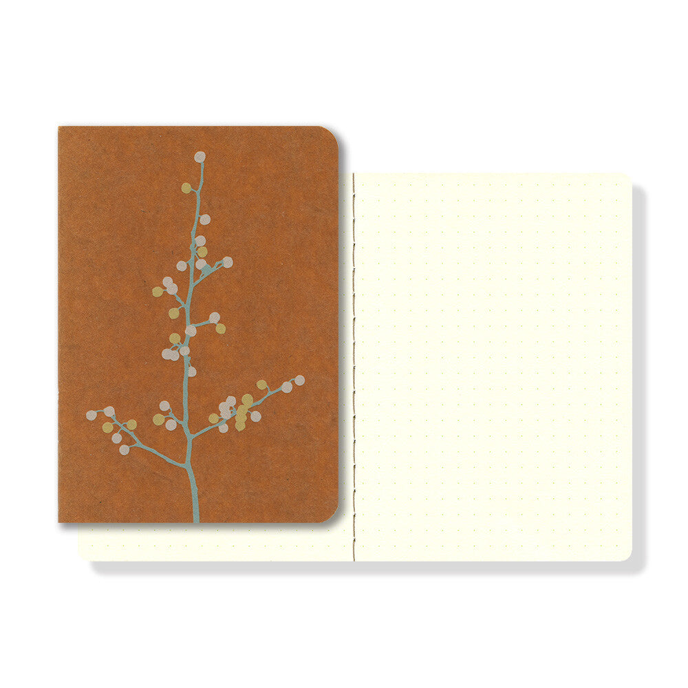 Ro-Biki Notebook - Shape Series - Branch Flowers