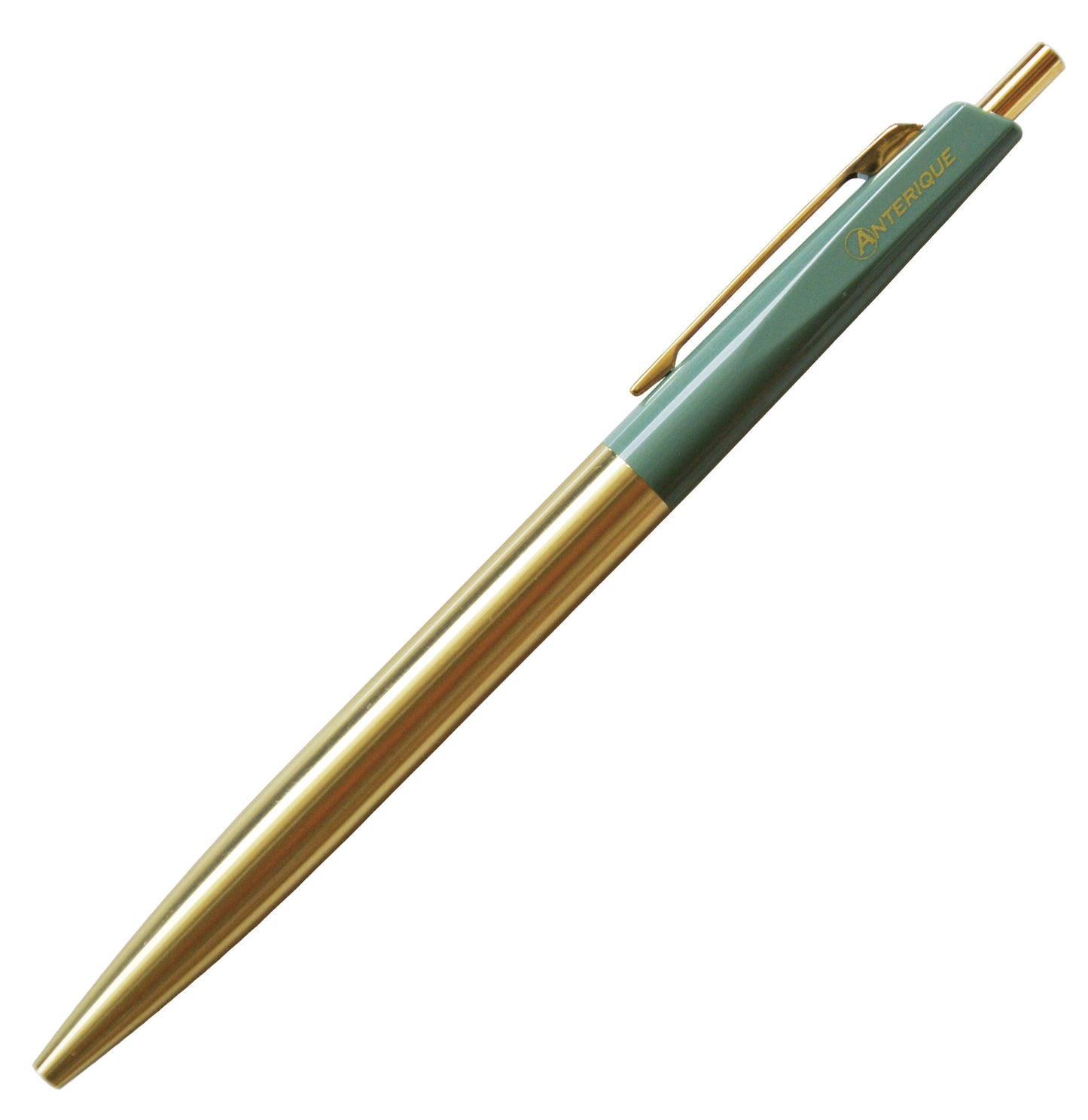 Anterique Stationers - Ultra Low Viscosity Ballpoint Pen - Brass Edition