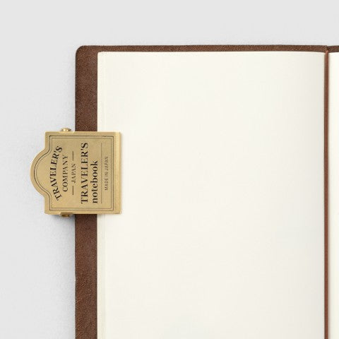 TRAVELER's Brass Clip - TRC Logo