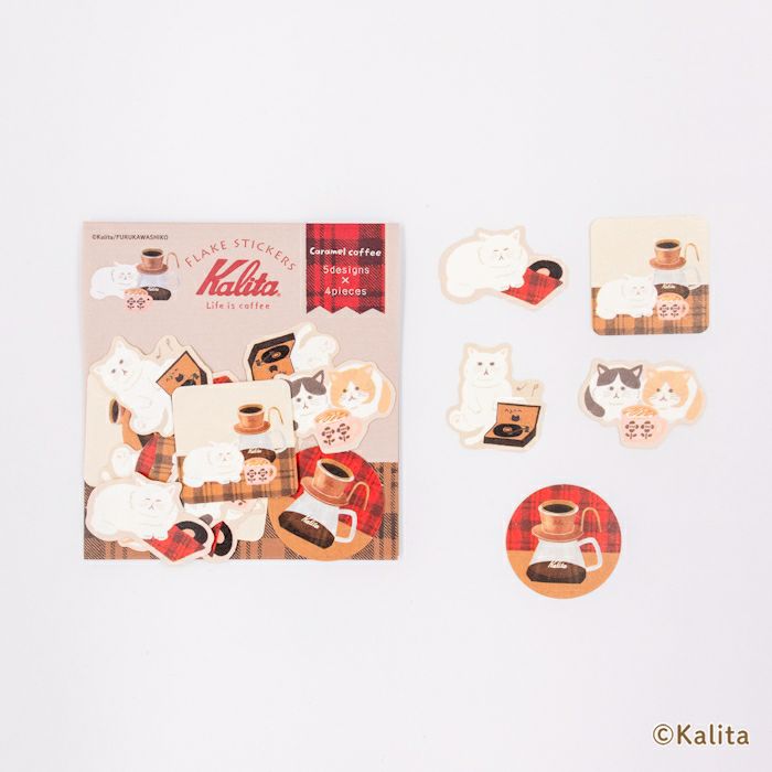 Furukawashiko x Kalita - Life is Coffee Series - Sticky Notes - Caramel Coffee