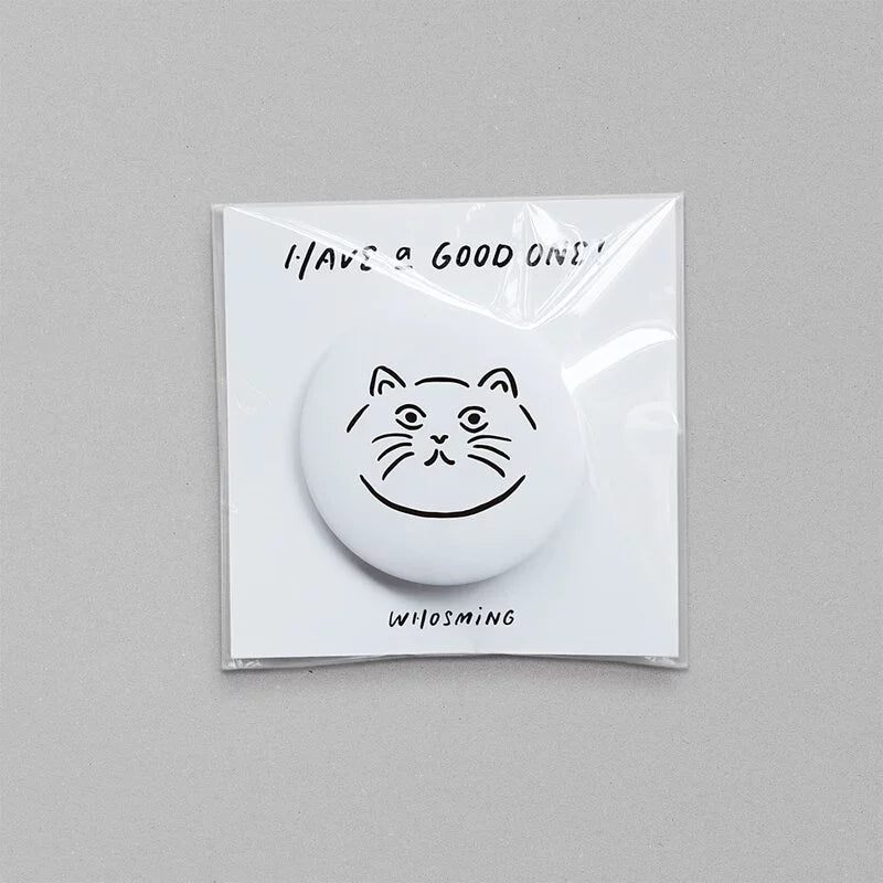 WHOSMiNG Enamel Pin - Have A Good One Series - Cat
