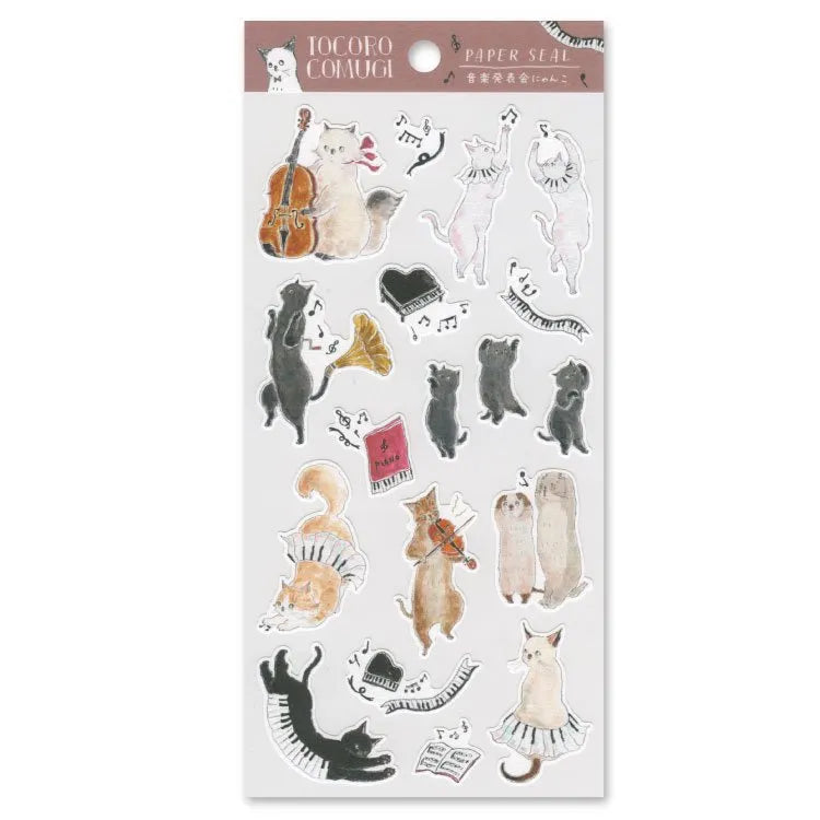 Tocorocomugi Sticker Sheet - Music