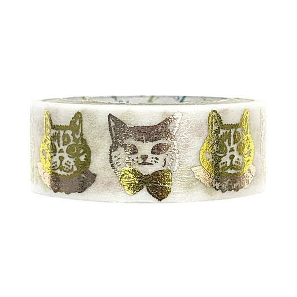 Shinzi Katoh Washi Tape - Hoshiakari - Cat's Makeup