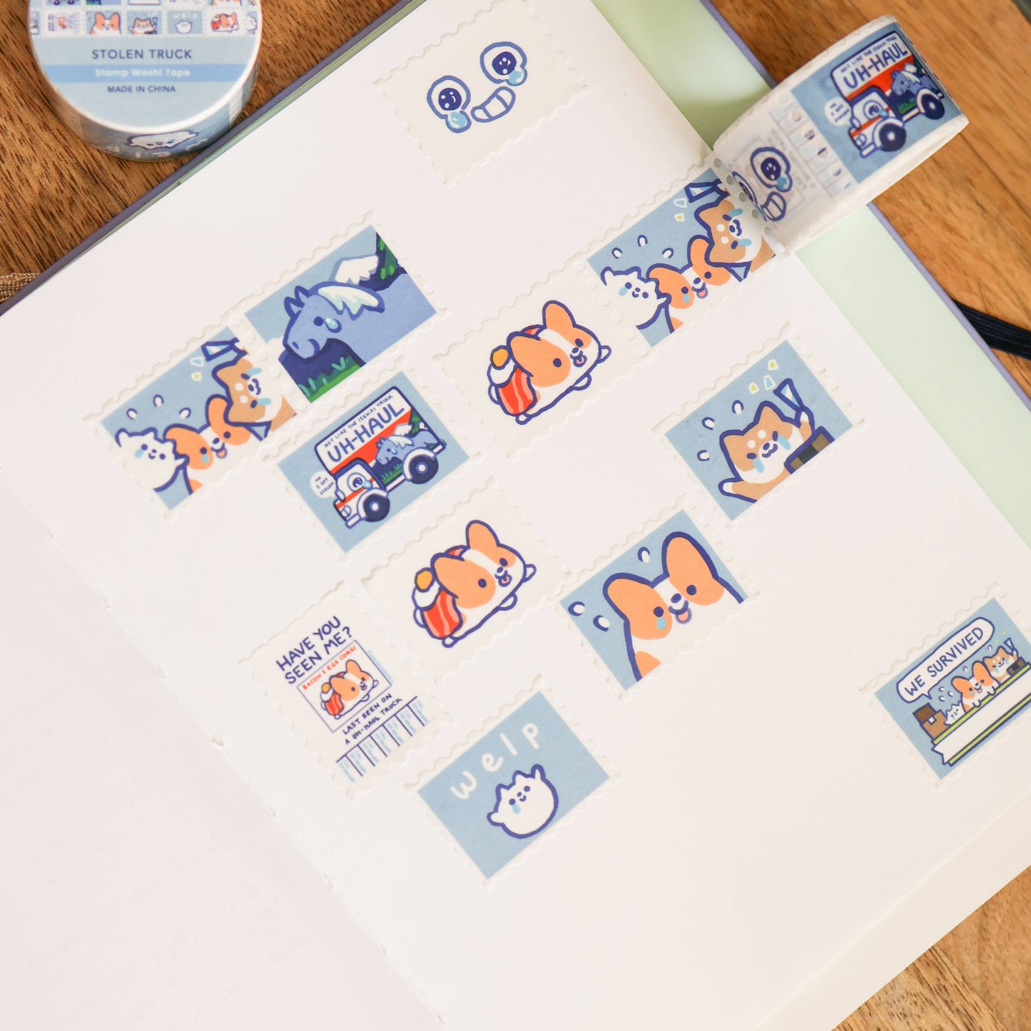 Thousand Skies - Stamp Washi Tape - Stolen Truck