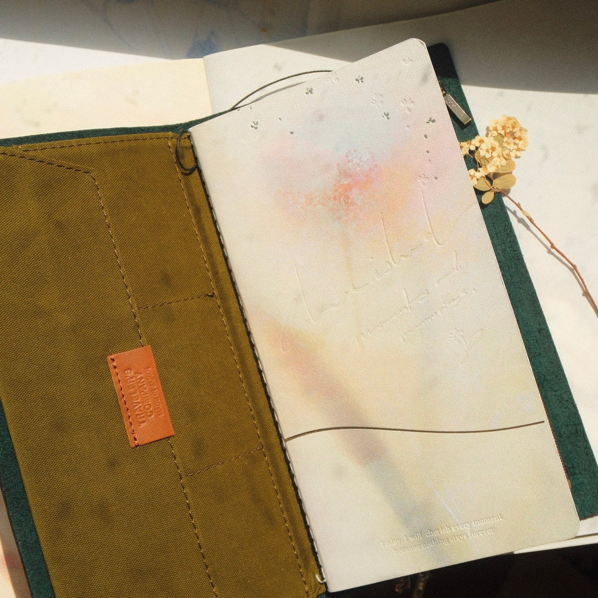 mikan manta - Notebook Insert - Cherished