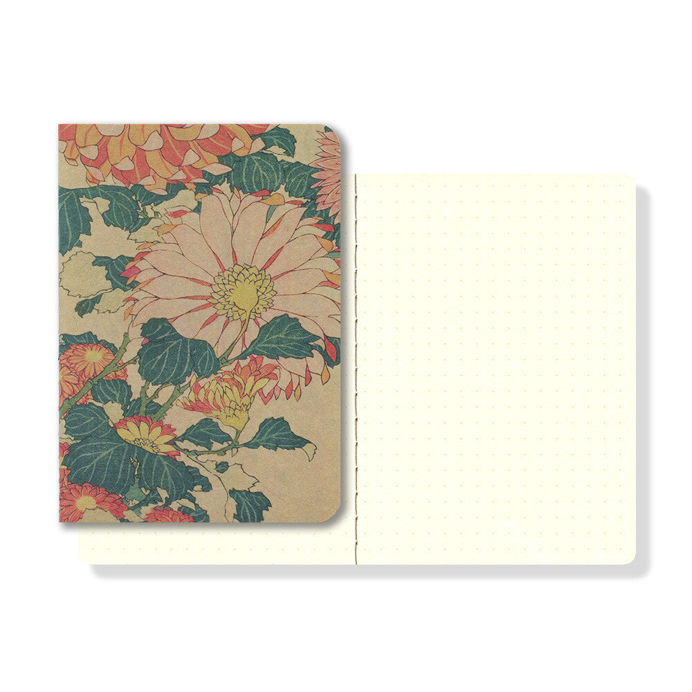 Ro-Biki Notebook - Museum Series - Chrysanthemums