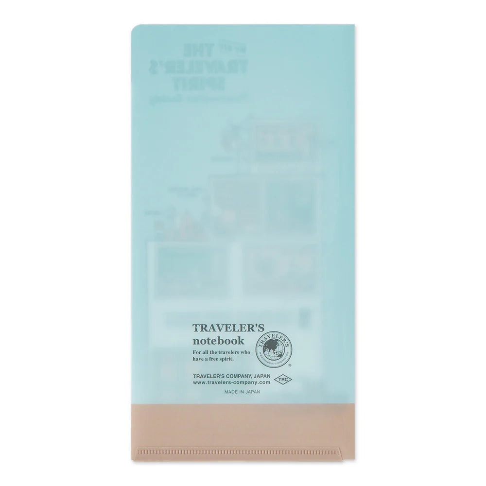 TRAVELER'S Notebook 2026 - Regular Size Clear Folder