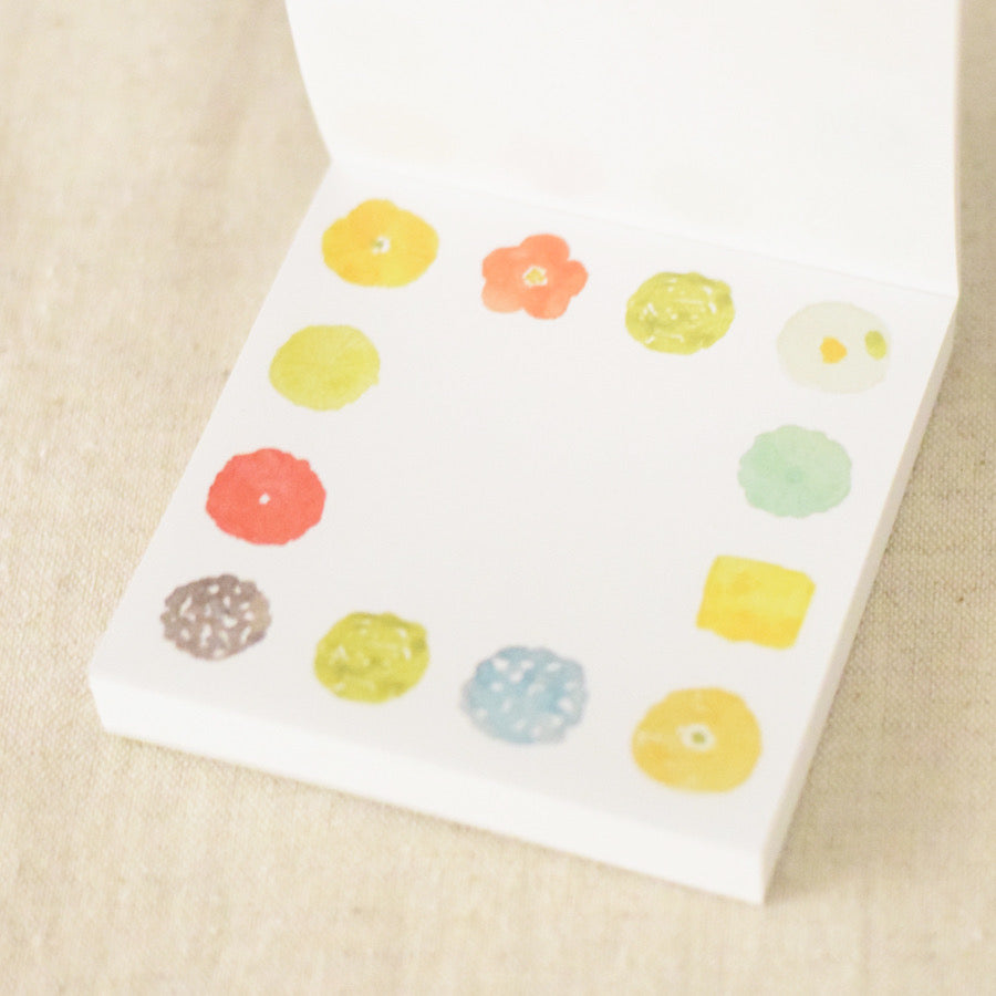 Seitousha Block Memo Pad - Confectionery