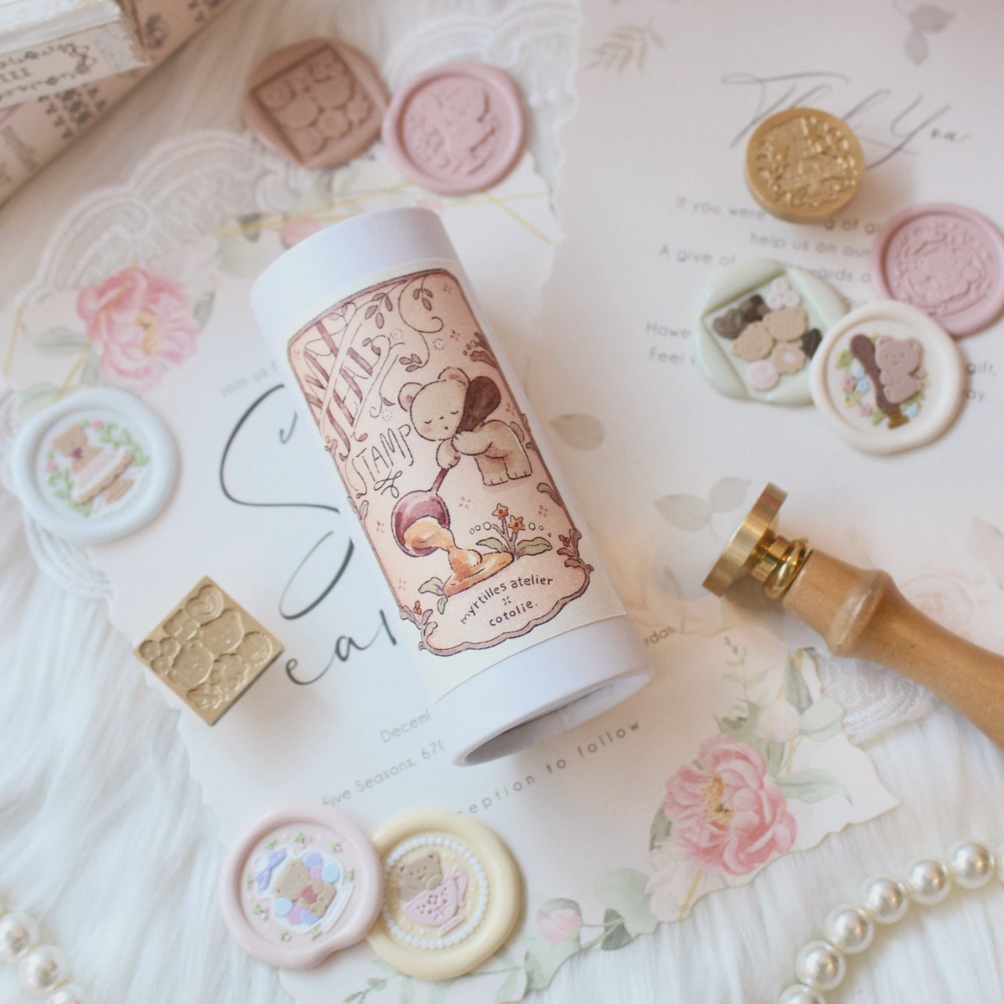 Myrtilles Atelier x Cotolie - Wax Seal Stamp - Sealing Stamp