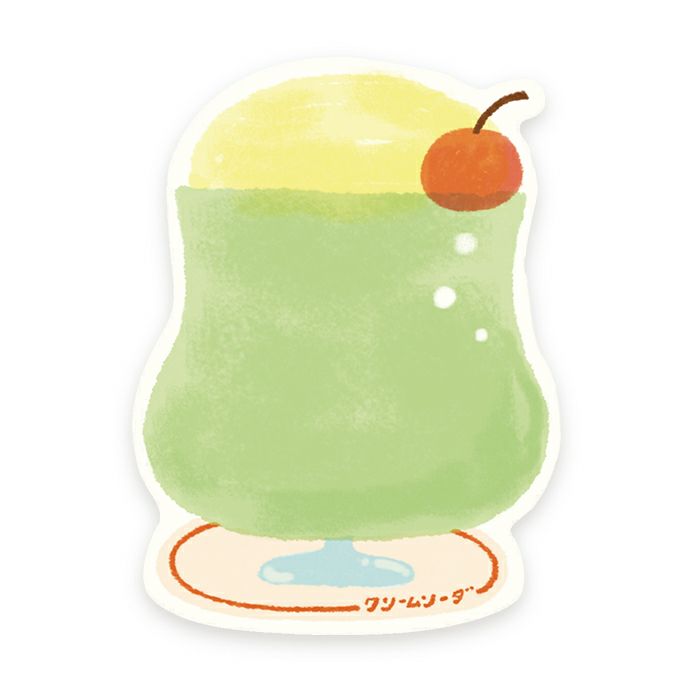 Furukawashiko Sticky Notes - Katanuki Fusen - Cream Soda