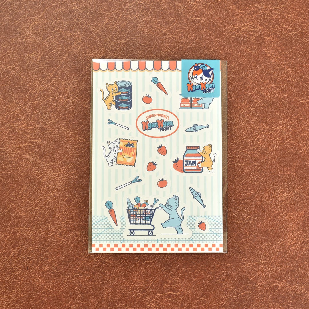 Papier Platz x ob1toy - Sticker Sheet - NyanNyan MART - Customer