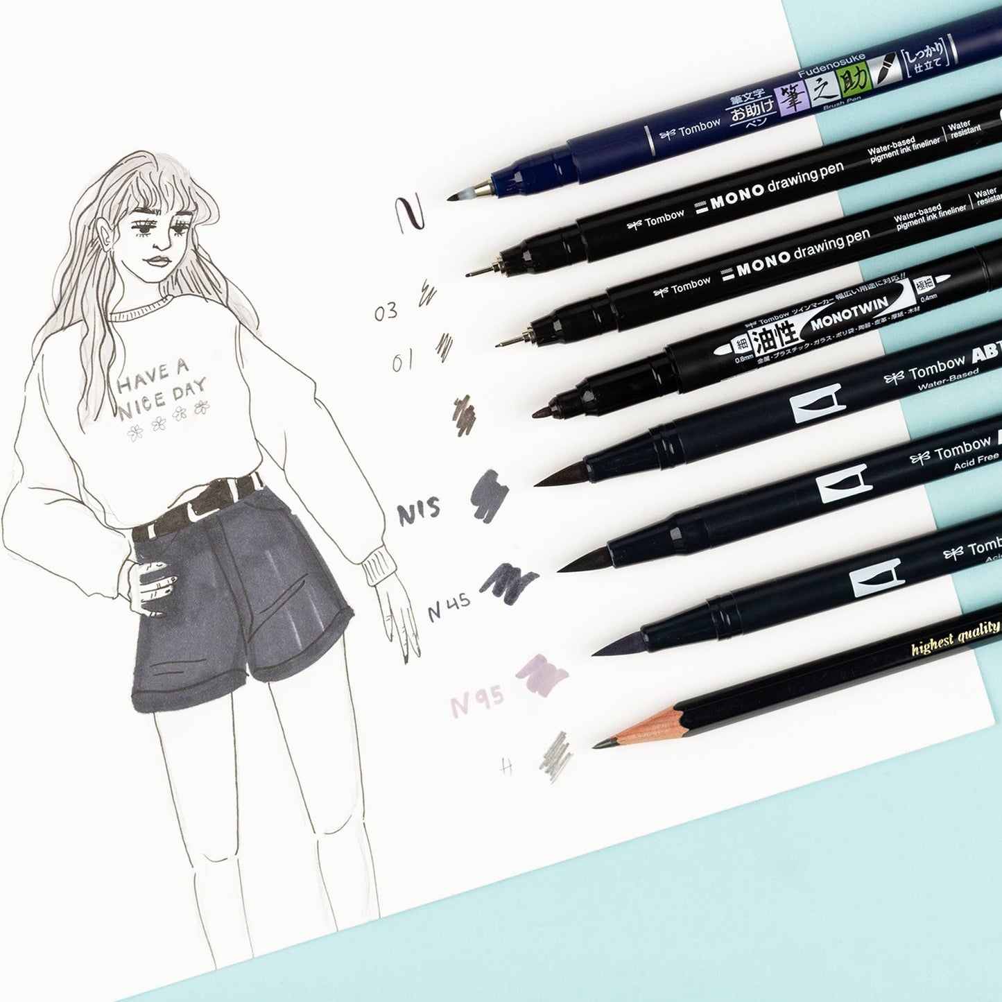 Tombow - Illustration Set