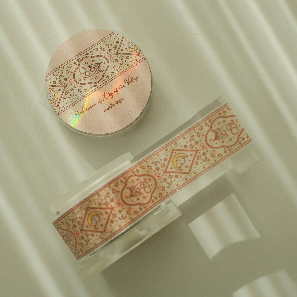 2jingis2jing - Glitter Washi Tape - Whispers of Lily of the Valley