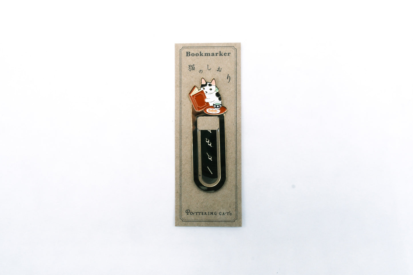 Pottering Cat Bookmark - Dango