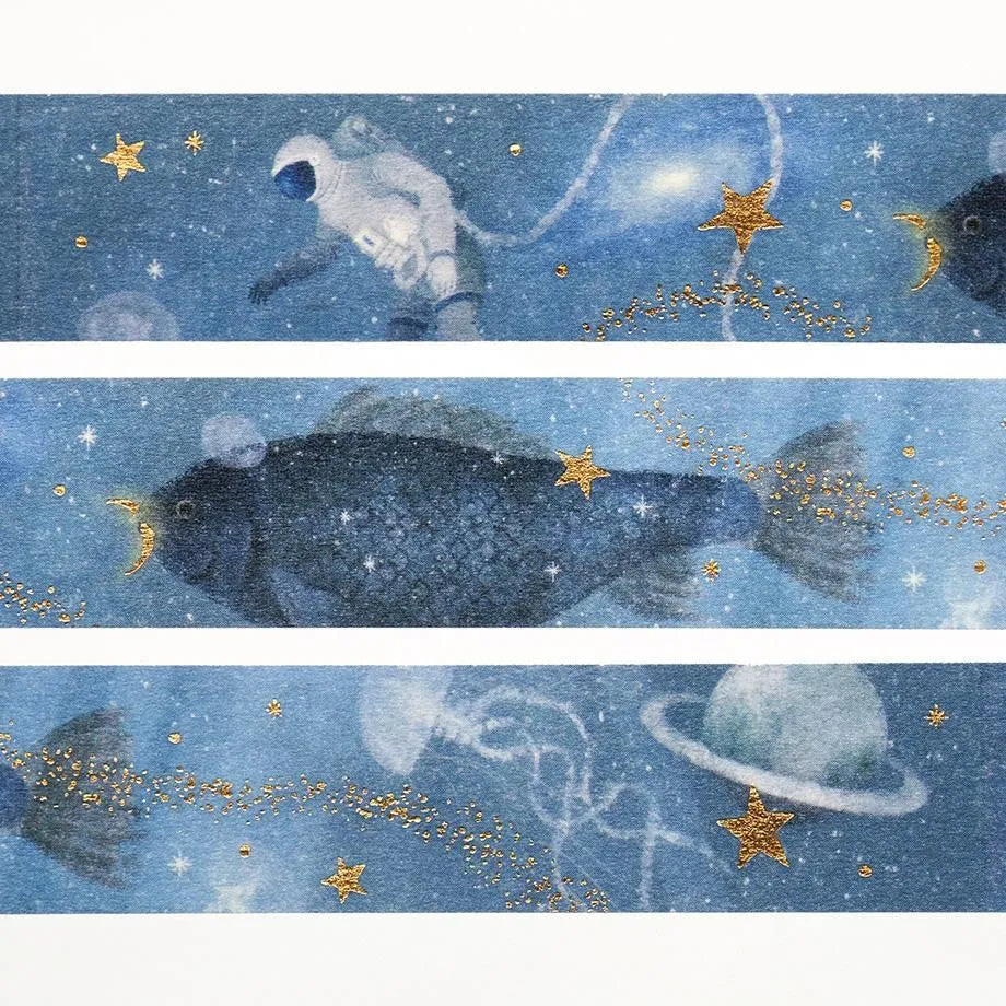 Cozyca x Akira Kusaka - Washi Tape - Deep Blue