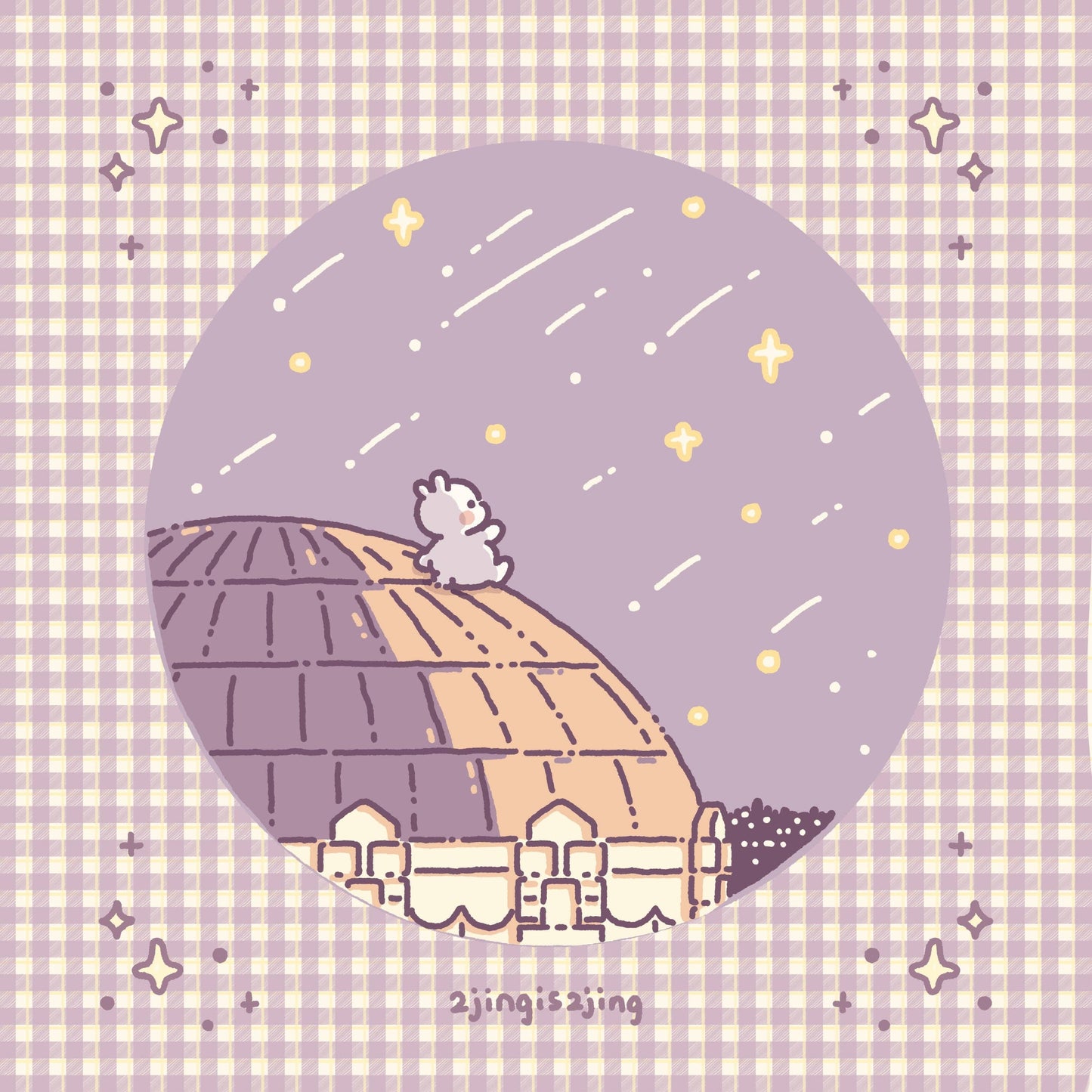 2jingis2jing - Art Print - Griffith Observatory