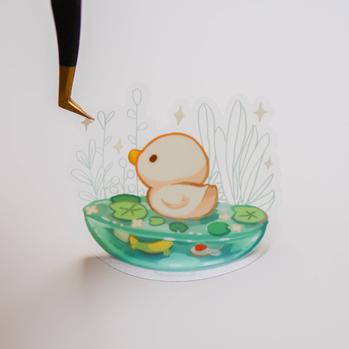Thousand Skies - Transparent Vinyl Sticker - Ponder Pond