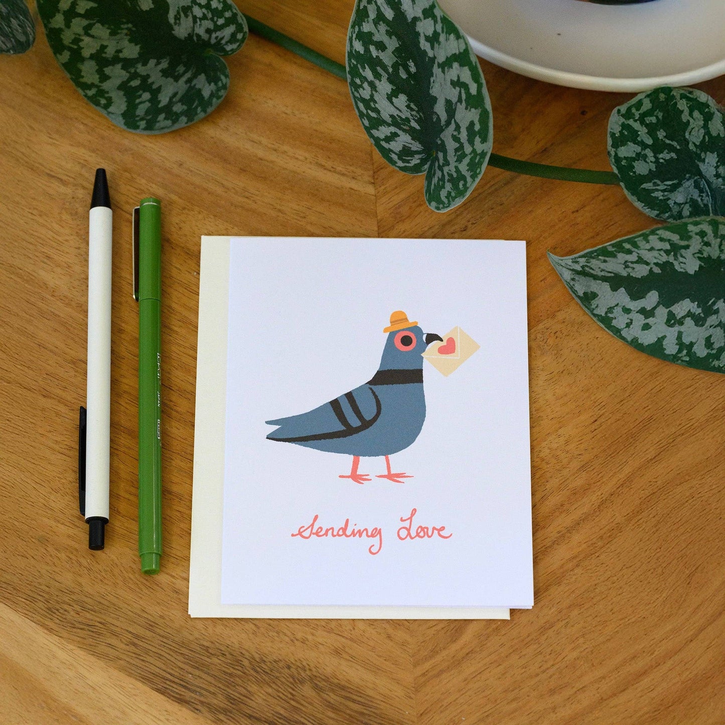 Kayan Pepper Co. - Greeting Card - Sending Love