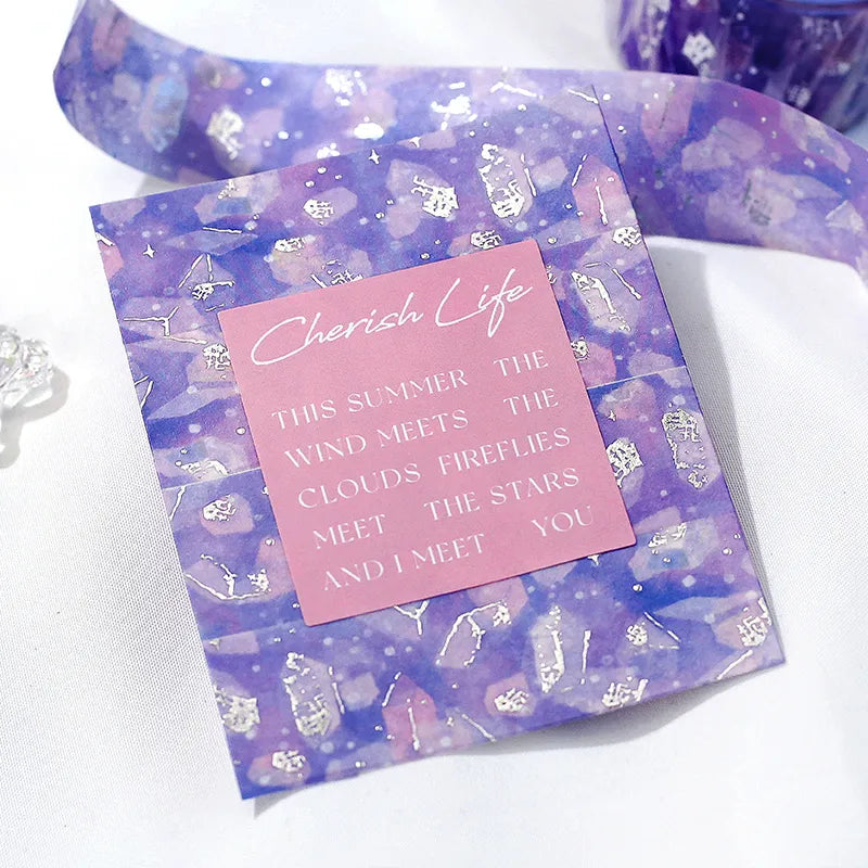BGM Foil Washi Tape - Dreaming Landscape Series - Jewelry