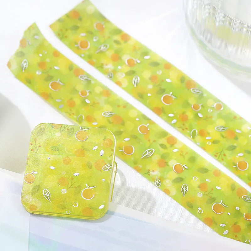 BGM Foil Washi Tape - Dreaming Landscape Series - Tangerine