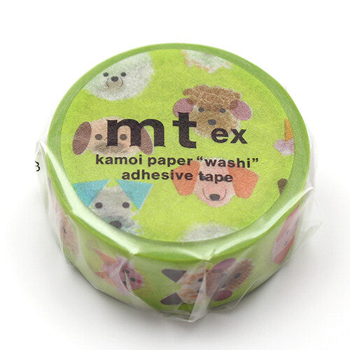 MT EX Washi Tape - Dog Face