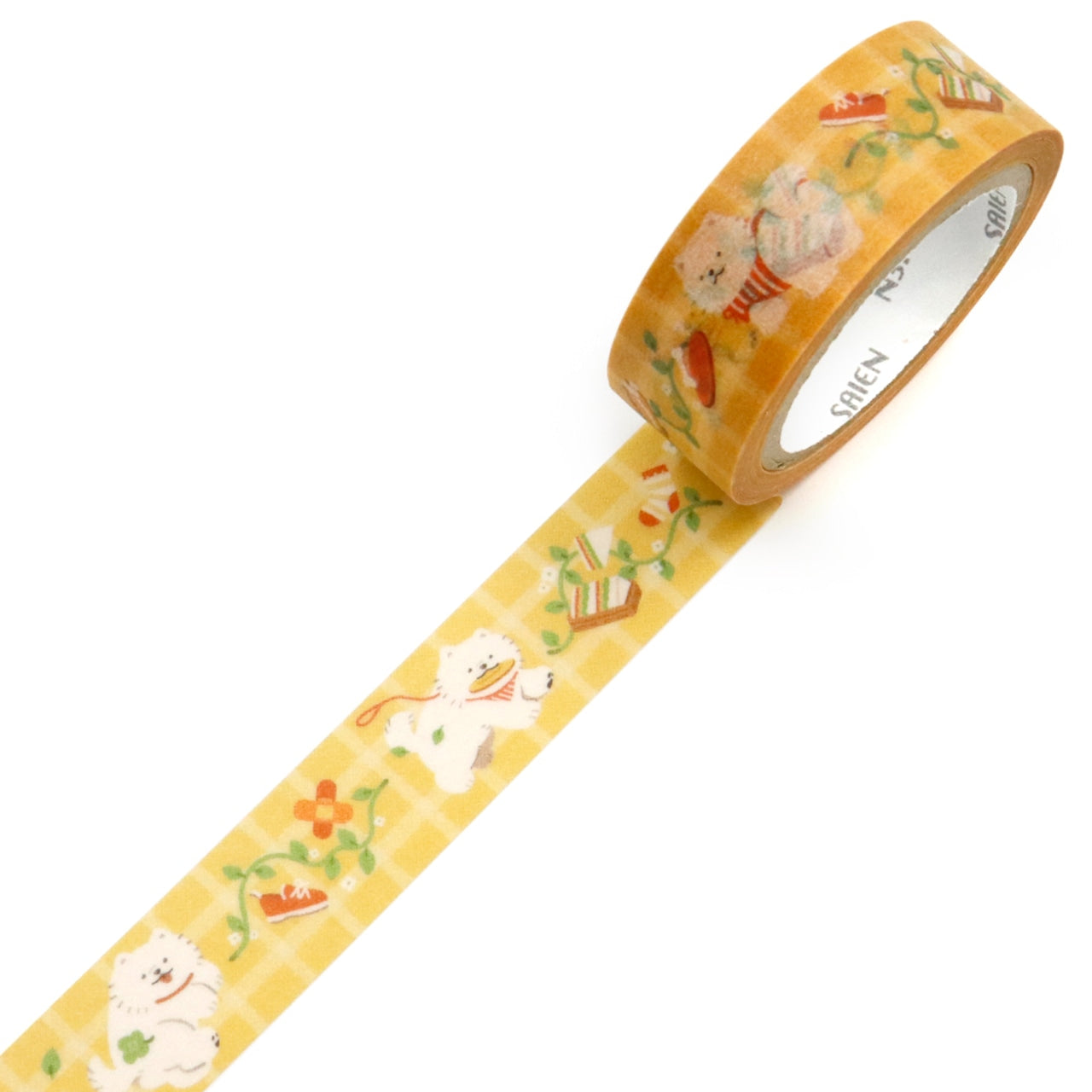 Saien Washi Tape - Dog Walking