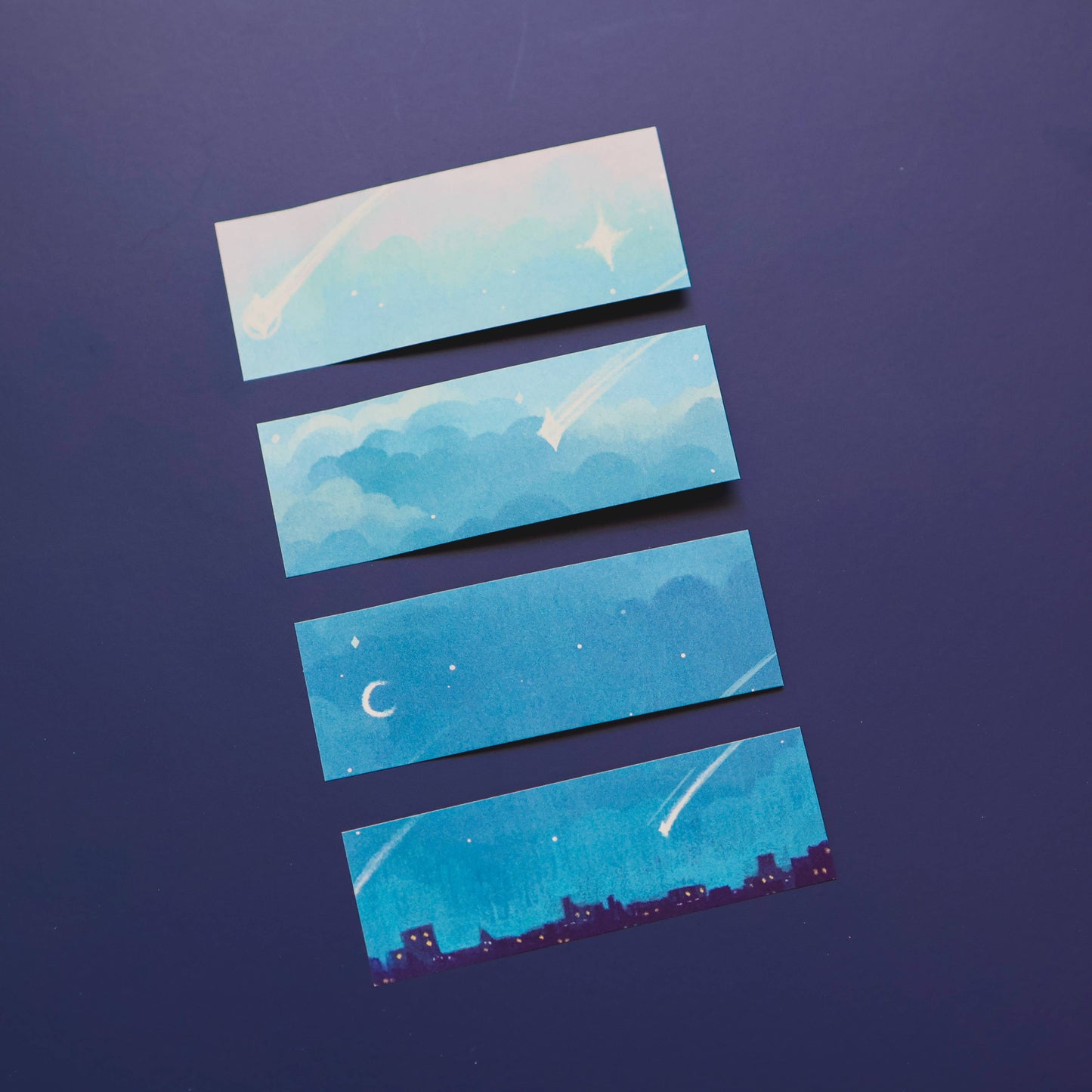 Thousand Skies - Page Markers - While the City Asleep