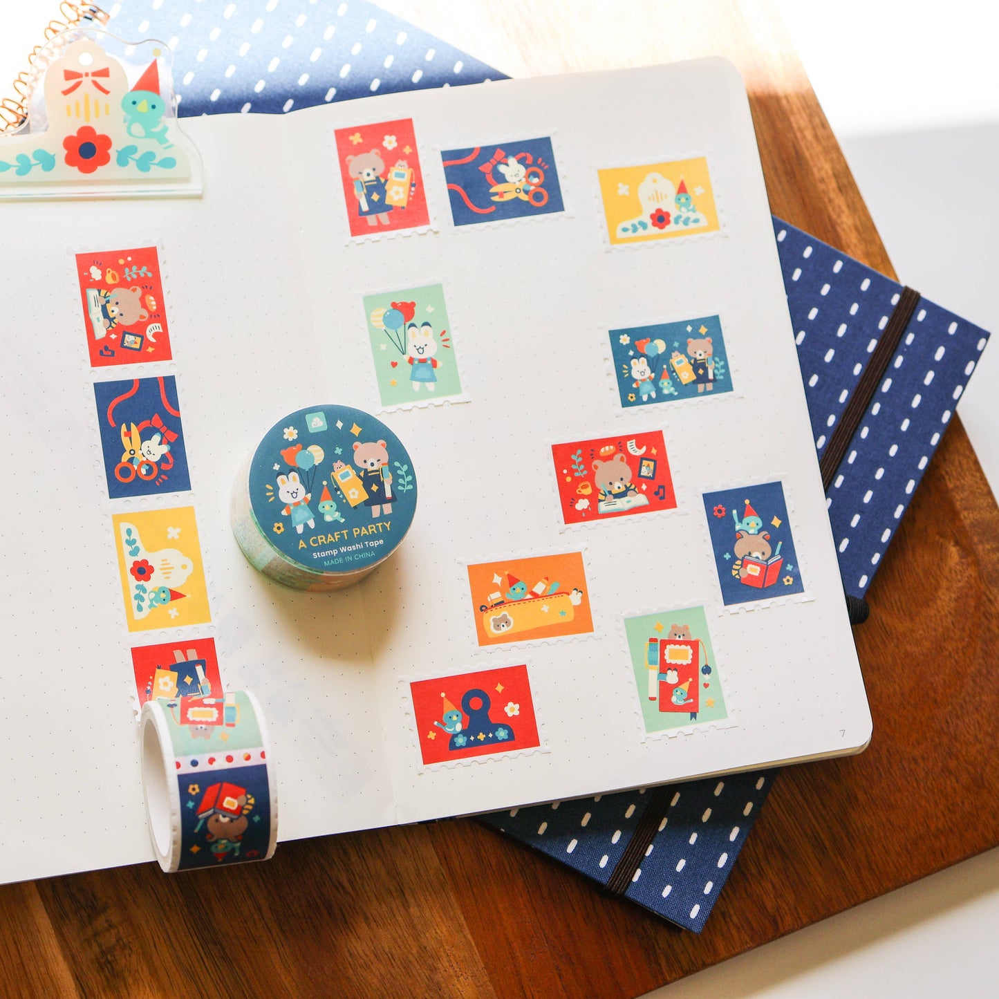Thousand Skies - Stamp Washi Tape - A Craft Party