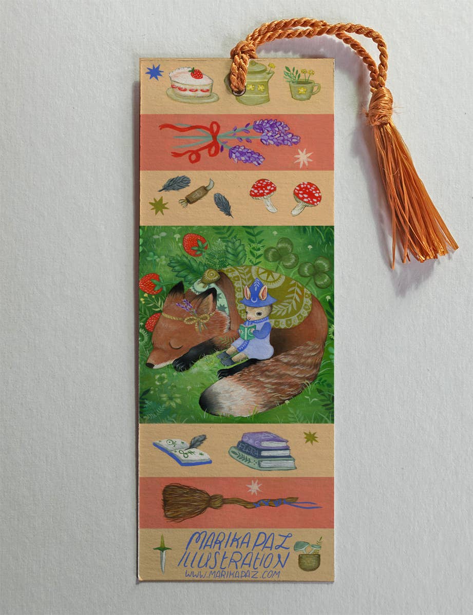 Marika Paz Illustration - Sweet Friends Bookmark