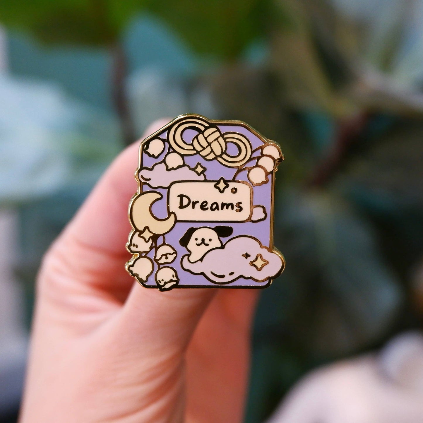 Shooley - Omamori Enamel Pin
