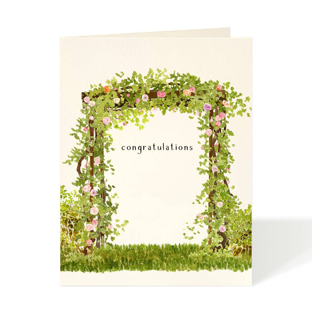 Felix Doolittle - Greeting Card - Rose Arbor