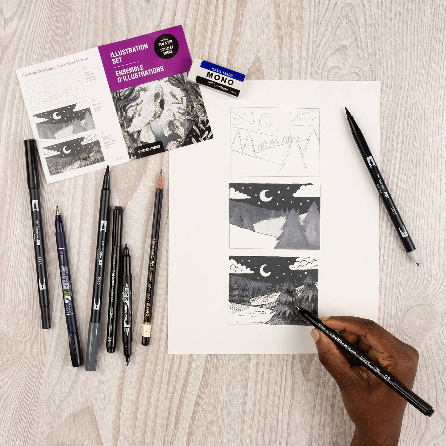 Tombow - Illustration Set