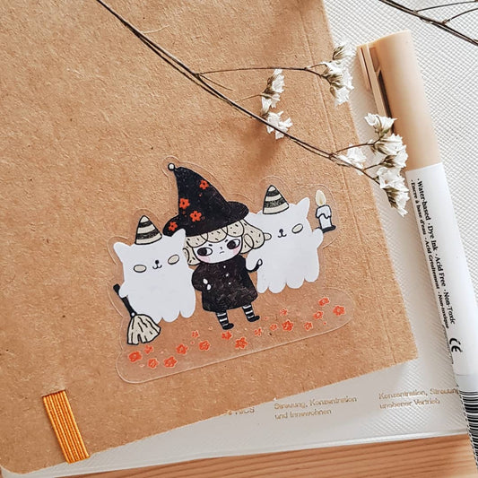Lovesoup Clear Sticker - Halloween Pepper