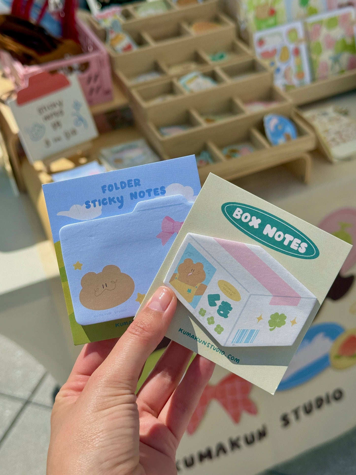Kumakun Studio - Box Sticky Note