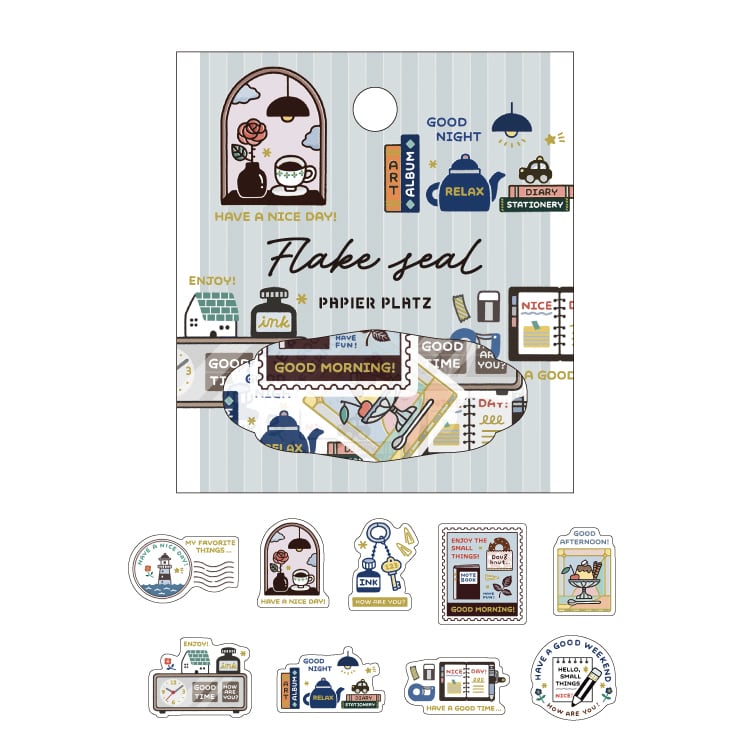 Papier Platz x Eric Small Things - Gold Foil Flake Stickers - Favorite Thing