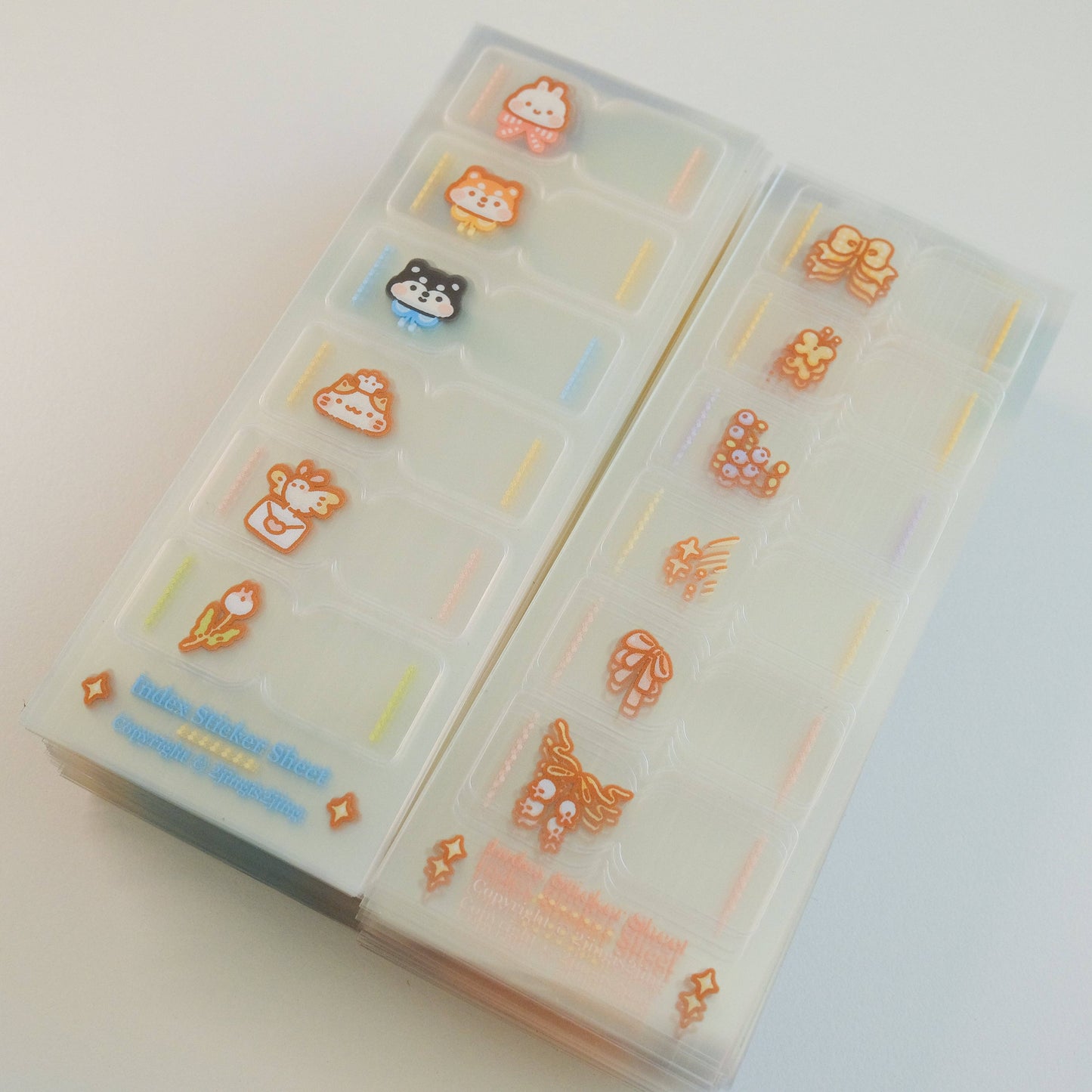 2jingis2jing - Index Sticker Sheet