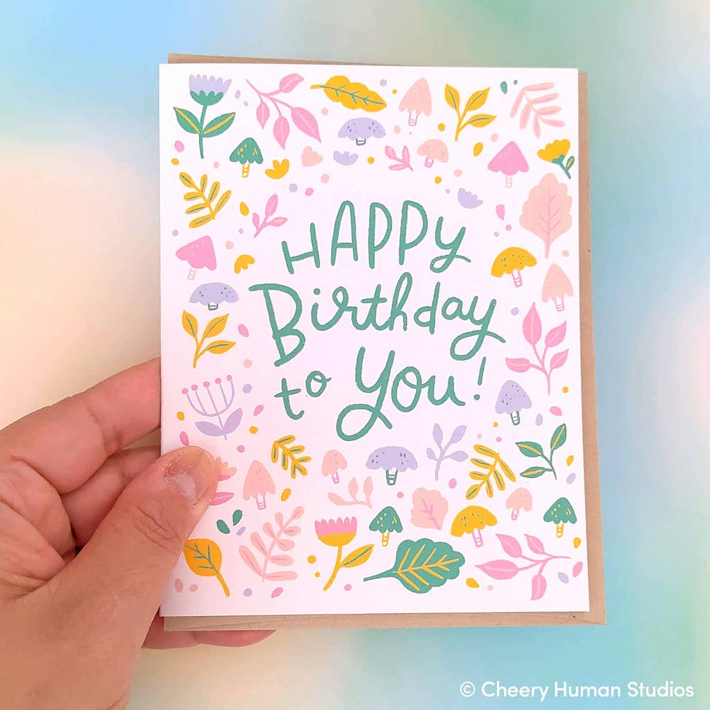 Cheery Human Studios - "Happy Birthday to You" Greeting Card