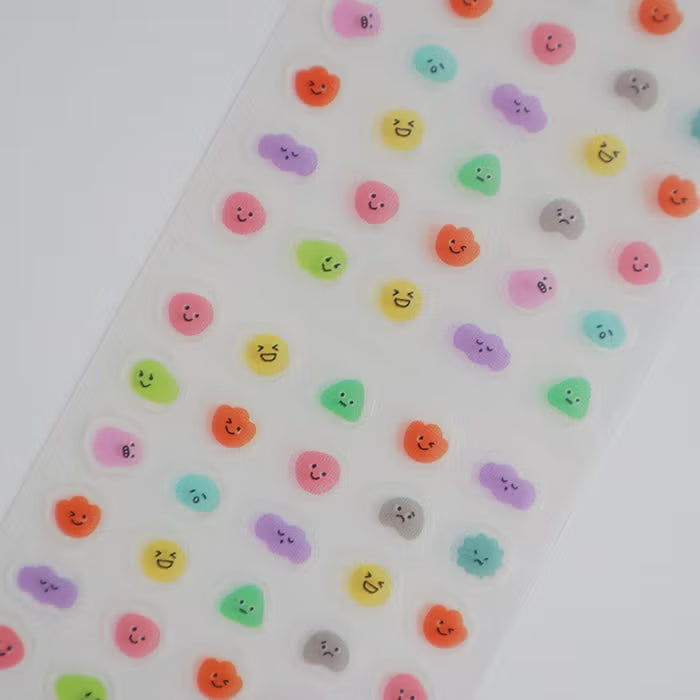 Furukawashiko Choco-Peta Sticker Sheet - Feeling