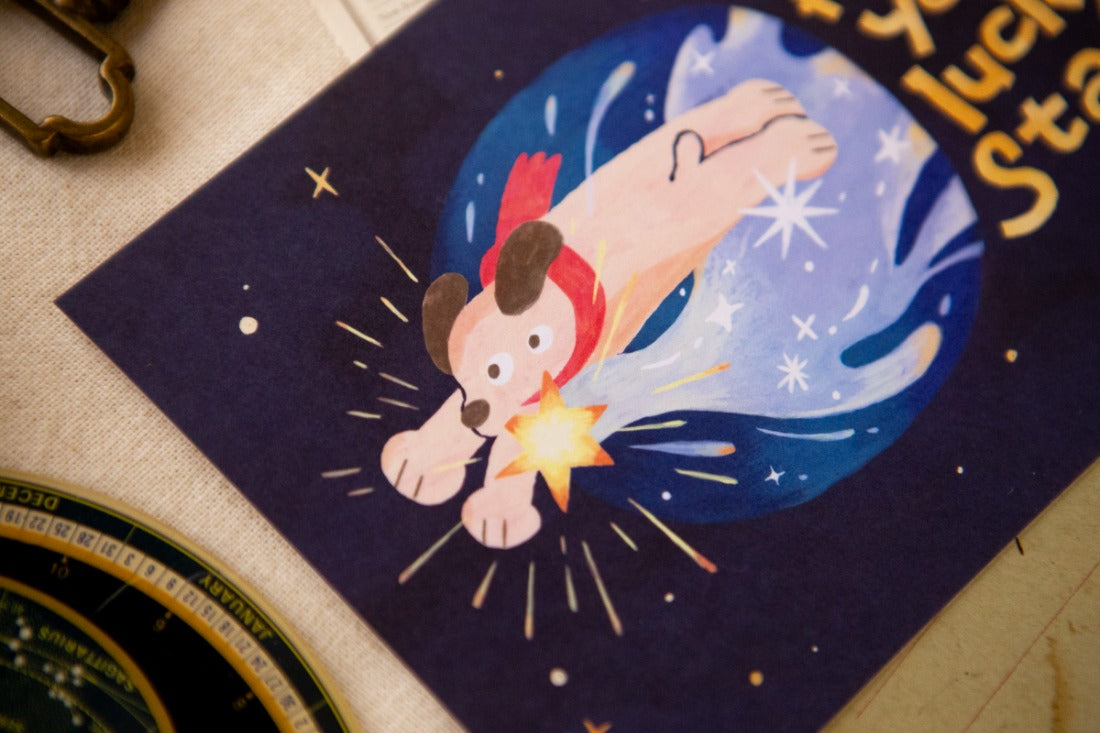 OURS x Koopa - Postcard - Lucky Star Series - I Found a Star!