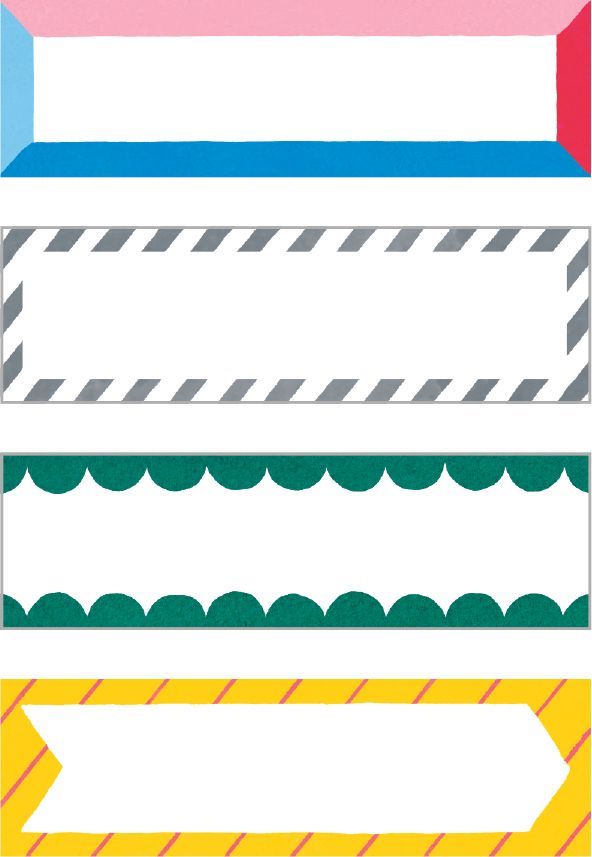 KITTA Washi Tape - Frame