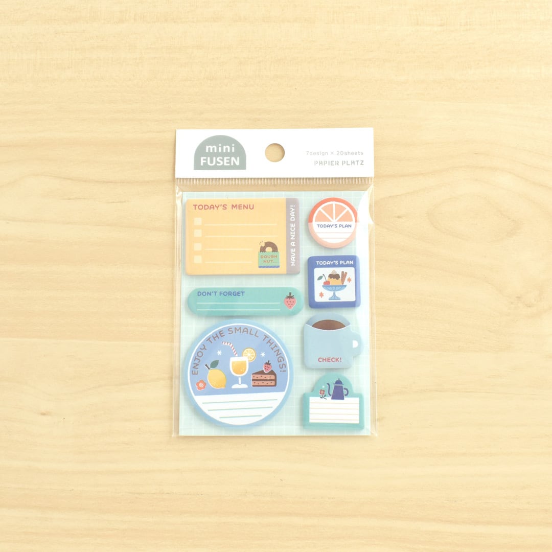 Papier Platz x Eric Small Things - Mini Planner Sticky Notes - Fruit and Sweets
