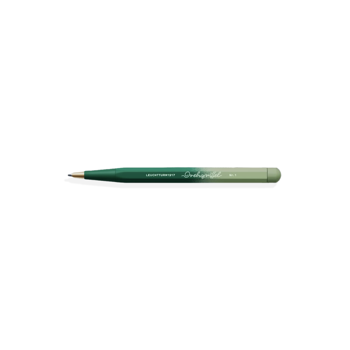 Leuchtturm1917 Drehgriffel Nr. 1 Ballpoint Pen, Forest Green/Sage - Gradient Edition