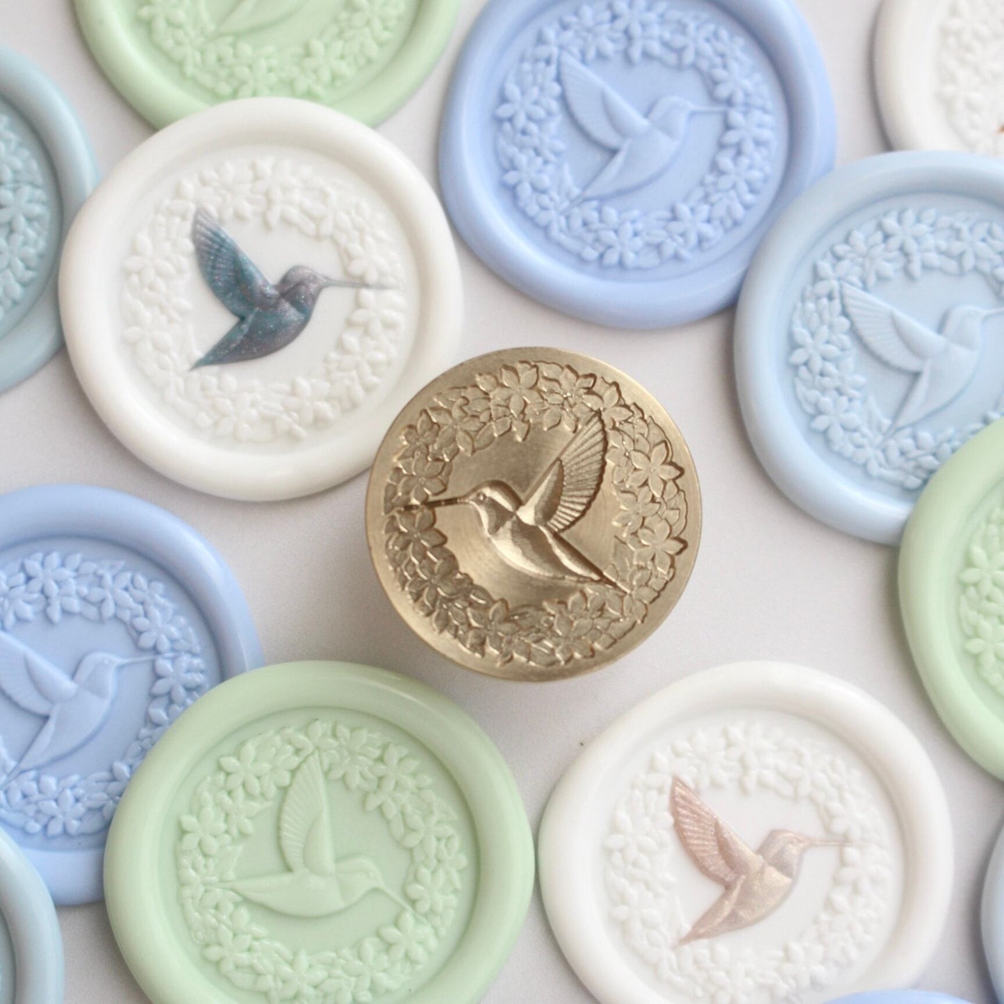 Myrtilles Atelier x Ayumi Jimbo - Wax Seal Stamp - Humming Bird